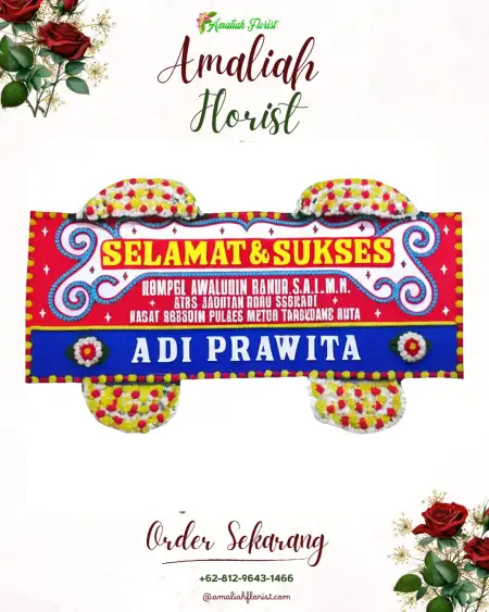 Papan Bunga Ucapan Selamat panyingkiran